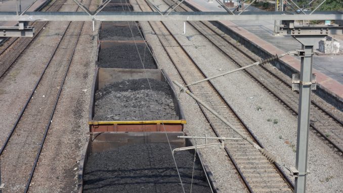 Coal train at Yerraguntla